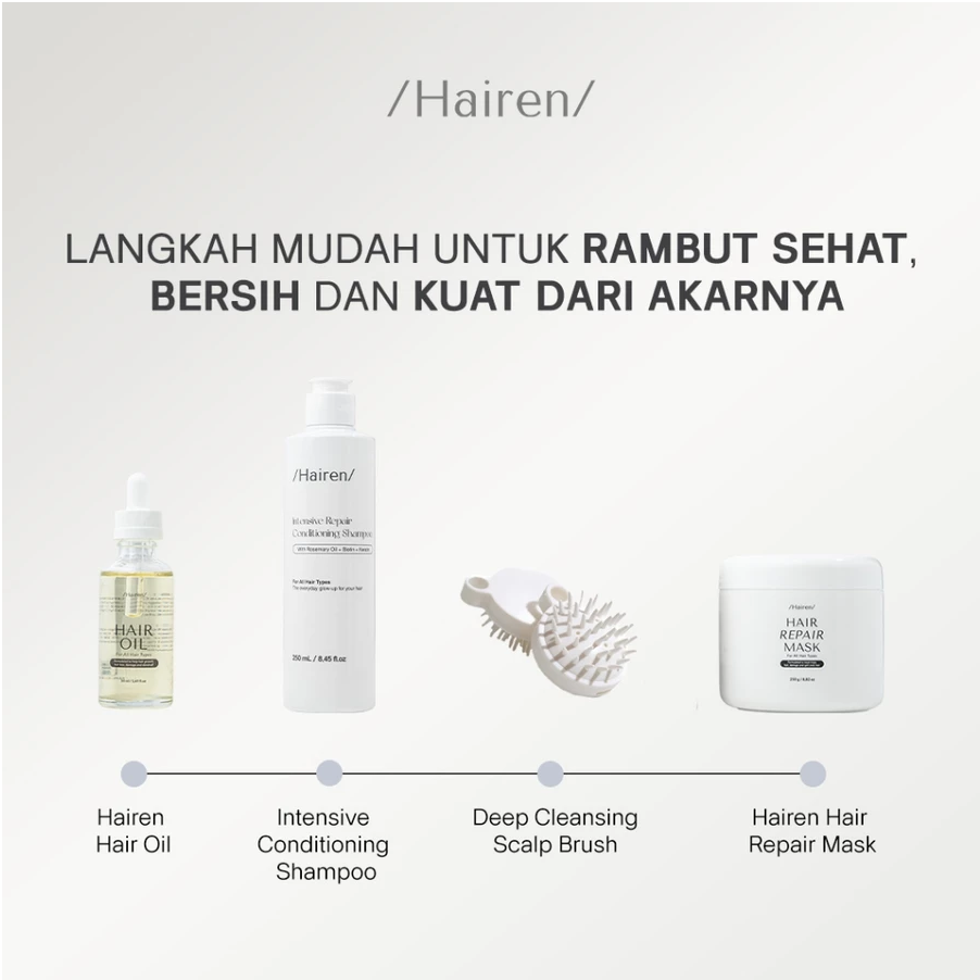 Hairen Hair Repair Mask (For Damage Hair) BPOM APPROVED - Image 4