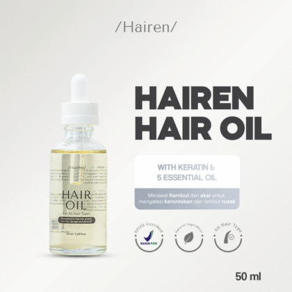 Hairen Hair Oil (For Hair Growth) BPOM APPROVED