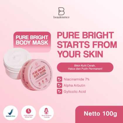 BEAUTESENCE Pure Bright Body Mask BPOM APPROVED