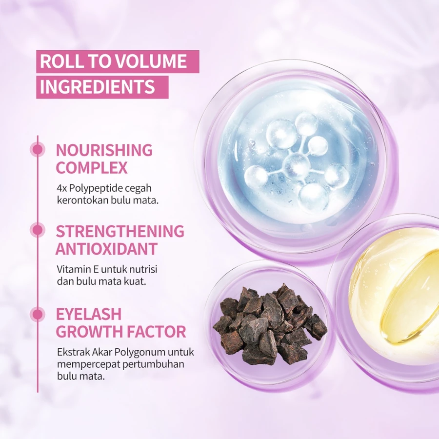 BNB barenbliss Roll To Volume & Roll To High Mascara 8g Maskara Tahan 24 Jam Volumizing Lengthening - Image 8