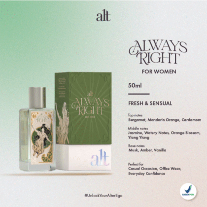 ALT Perfumery | ALWAYS RIGHT | Eau De Parfume | EDP | Bride Parfume | Exclusive Perfume