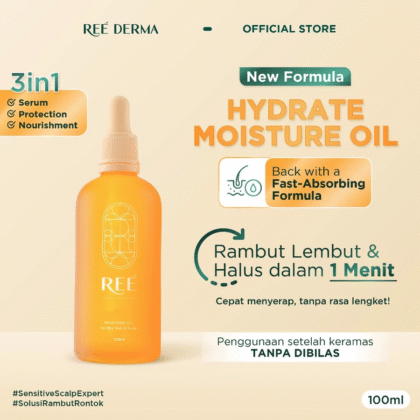 Ree Derma Wellness Hair Oil Hydrate Moisture 100ML