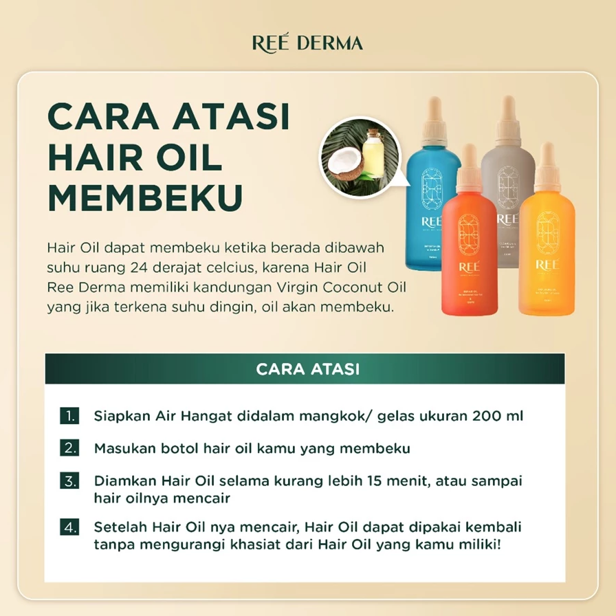 Ree Derma Wellness Hair Oil Hydrate Moisture 100ML - Image 6