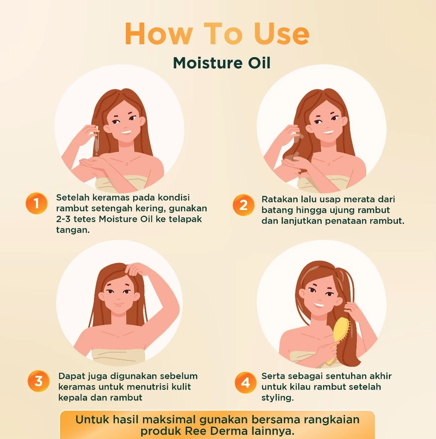 Ree Derma Wellness Hair Oil Hydrate Moisture 100ML - Image 7