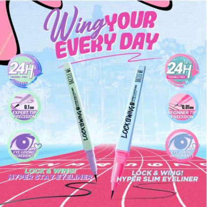 DAZZLE ME Lock & Wing! Duo Eyeliner Series