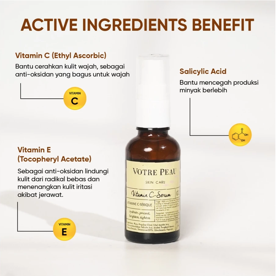 Votre Peau Vitamin C Serum 30ml - Image 3