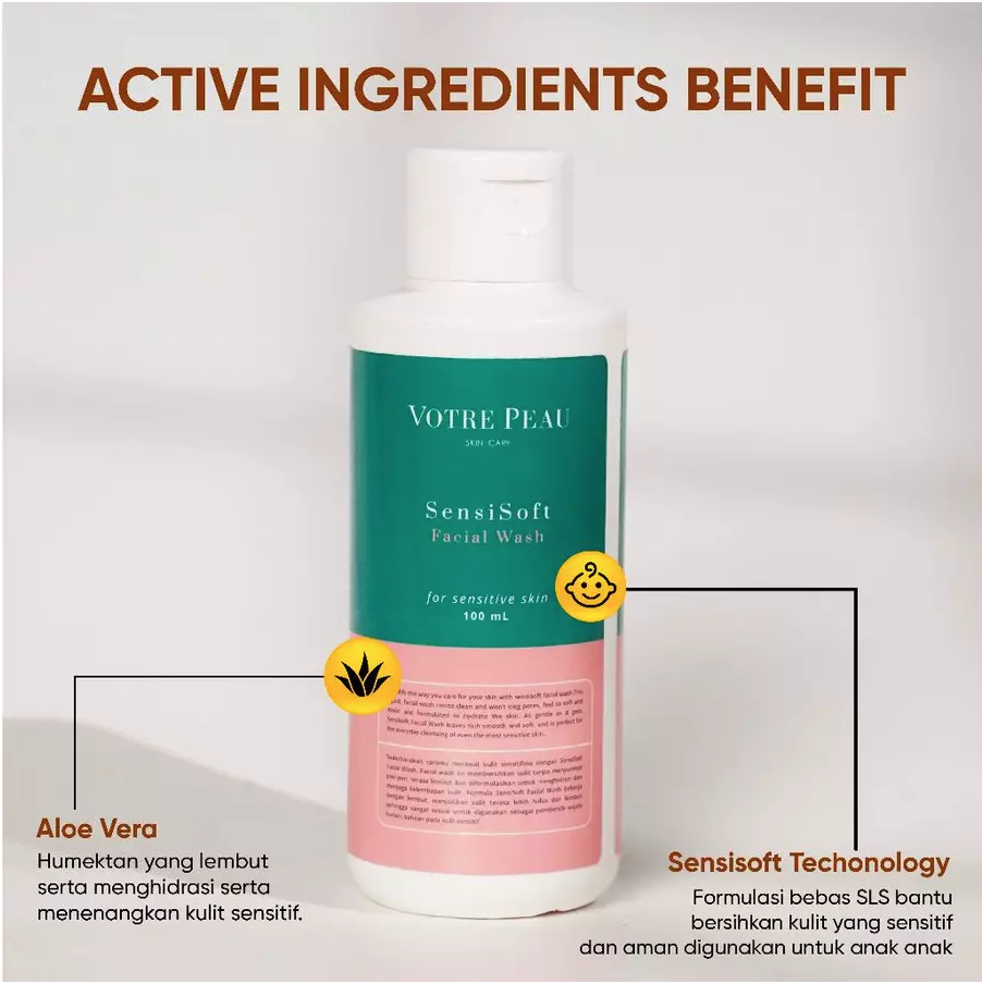 Votre Peau Sensisoft Face Wash 100ml - Image 3