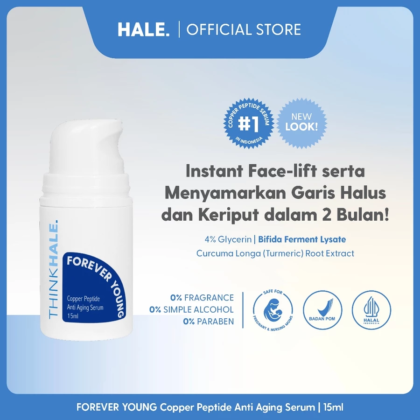 THINK HALE Forever Young Copper Peptide Anti Aging Serum